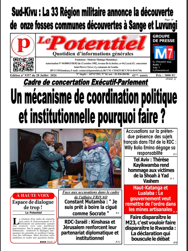 Édition N° 9357 du 28 juillet 2026